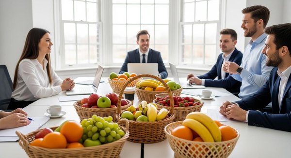 La livraison panier de fruits au travail : une pause fraîcheur à adopter en 2026